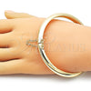 Oro Laminado Individual Bangle, Gold Filled Style Polished, Golden Finish, 07.185.0020.06 (Thickness, Size 6 (2.75 Diameter))