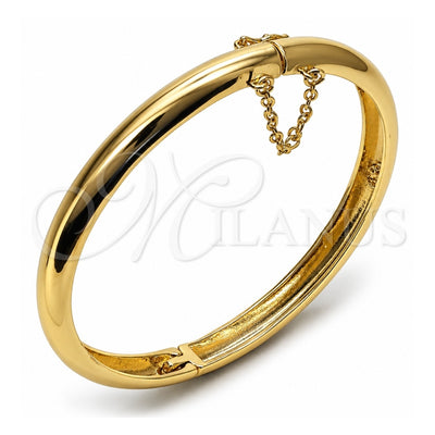 Oro Laminado Individual Bangle, Gold Filled Style Polished, Golden Finish, 07.185.0020.06 (Thickness, Size 6 (2.75 Diameter))