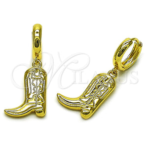 Gold Filled Ring — Dangle Earring Shoes Design Polished 02. — main product view — SKU 160999 | Oro Laminado anillo — Dangle Earring Shoes diseño pulido 02. — SKU 160999