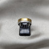 Stainless Steel Mens Ring, Polished, Golden Finish, 01.63.0653.07 (Size 7)