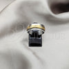 Stainless Steel Mens Ring, Polished, Golden Finish, 01.63.0668.06 (Size 6)