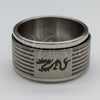 Stainless Steel Mens Ring, Lizard and Dragon-Fly Design, Polished, Steel Finish, 01.63.0671.06 (Size 6)
