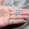 Stainless Steel Earring and Pendant Adult Set, Multicolor Polished, Steel Finish, 10.63.0661