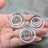 Stainless Steel Earring and Pendant Adult Set, Multicolor Polished, Steel Finish, 10.63.0663