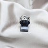 Stainless Steel Mens Ring, Polished, Black Rhodium Finish, 01.63.0678.08