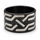 Stainless Steel Mens Ring, Polished, Black Rhodium Finish, 01.63.0678.10 (Size 10)