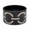 Stainless Steel Mens Ring, Polished, Black Rhodium Finish, 01.63.0681.06 (Size 6)