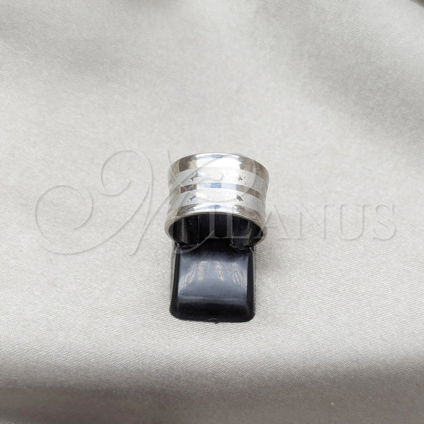 Stainless Steel Ring — Mens Ring Dolphin Design Blue Polished 01.63. Size — main product view — SKU 161192 | Acero Inoxidable anillo — para hombre Ring delfín diseño Blue pulido 01.63. Size — SKU 161192