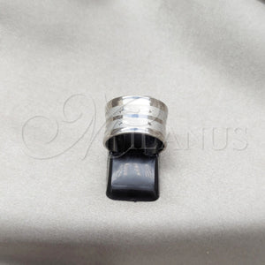 Stainless Steel Ring — Mens Ring Dolphin Design Blue Polished 01.63. Size — main product view — SKU 161194 | Acero Inoxidable anillo — para hombre Ring delfín diseño Blue pulido 01.63. Size — SKU 161194