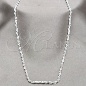 Sterling Silver Necklace — Basic Necklace Polished 04. 0.60 Gauge 04 MM — main product view — SKU 161209 | Plata 925 collar — básico Necklace pulido 04. 0.60 Gauge 04 MM — SKU 161209