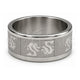 Anillo de Hombre 01.63.0691.07 Acero Inoxidable, Diseño de Águila, Pulido, Tono Plateado (Tamaño 7)