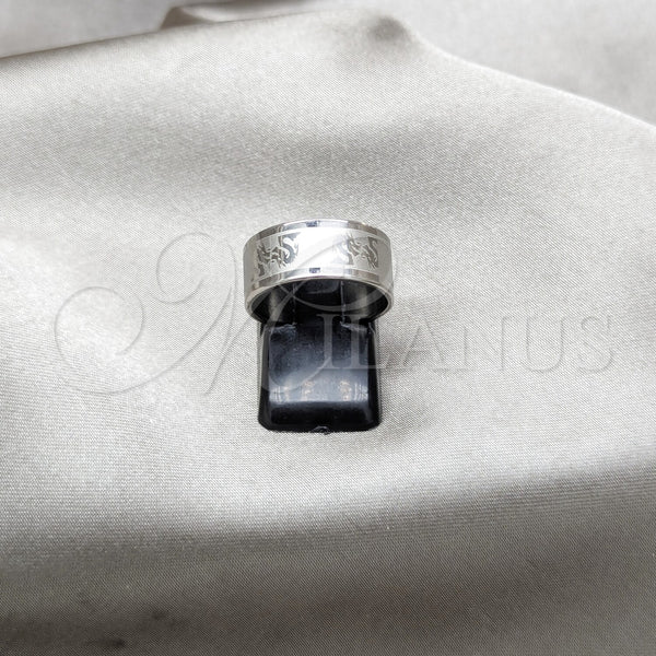 Stainless Steel Ring — Mens Ring Dragon-Fly Design Polished 01.63. Size 5 — main product view — SKU 161218 | Acero Inoxidable anillo — para hombre Ring Dragon-Fly diseño pulido 01.63. Size 5 — SKU 161218