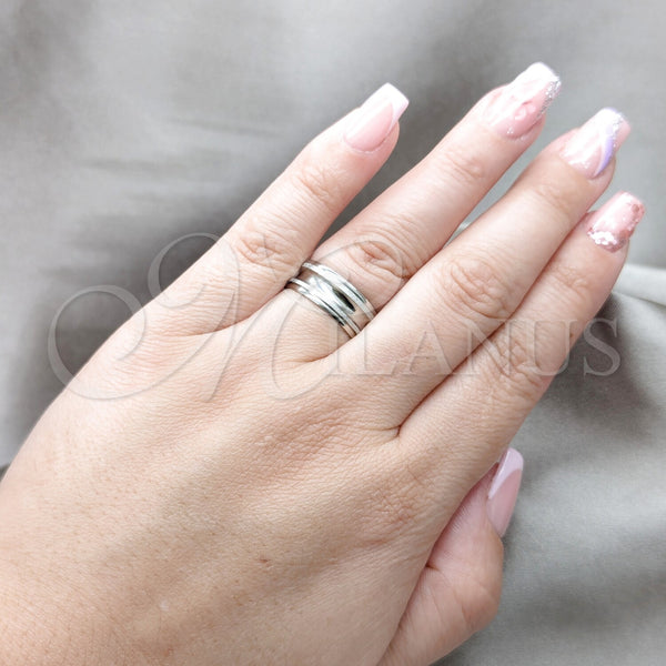 Stainless Steel Ring — Mens Ring Polished 01.63. Size 7 — alternate product view — SKU 161229 | Acero Inoxidable anillo — para hombre Ring pulido 01.63. Size 7 — SKU 161229