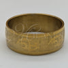 Stainless Steel Mens Ring, Polished, Golden Finish, 01.63.0742.09 (Size 9)