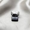 Stainless Steel Mens Ring, Duo and Skull Design, Polished, Steel Finish, 01.63.0715.10 (Size 10)