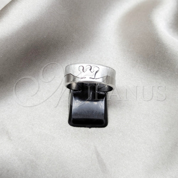 Stainless Steel Ring — Mens Ring Polished 01.63. Size 11 — main product view — SKU 161317 | Acero Inoxidable anillo — para hombre Ring pulido 01.63. Size 11 — SKU 161317