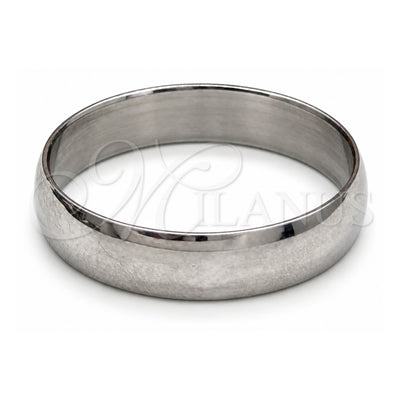 Stainless Steel Mens Ring, Polished, Steel Finish, 01.63.0729.09 (Size 9)