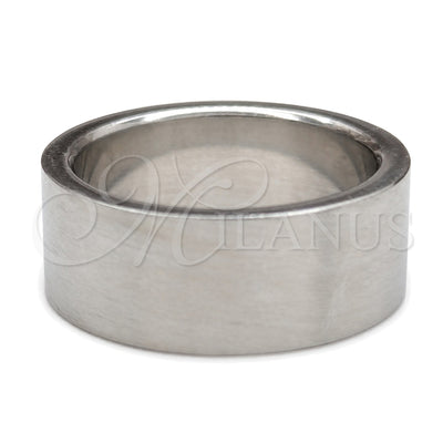 Stainless Steel Mens Ring, Matte Finish, Steel Finish, 01.63.0739.07 (Size 7) for wholesale, main product view