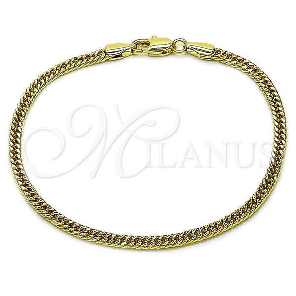 Gold Filled Bracelet — Basic Bracelet Polished 03. 03 MM Thickness 7 — alternate product view — SKU 161479 | Oro Laminado brazalete — básico Bracelet pulido 03. 03 MM Thickness 7 — SKU 161479