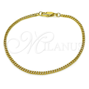 Gold Filled Bracelet — Basic Bracelet Miami Cuban Design Polished 04. Thickness — main product view — SKU 161483 | Oro Laminado brazalete — básico Bracelet Miami Cuban diseño pulido 04. Thickness — SKU 161483