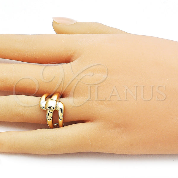 Gold Filled Ring — Elegant Ring Polished 01. One size fits all — alternate product view — SKU 161703 | Oro Laminado anillo — Elegant Ring pulido 01. One size fits all — SKU 161703