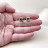 Gold Filled Ring — Stud Earring Cluster Design with Green and White — alternate product view — SKU 161762 | Oro Laminado anillo — Stud Earring Cluster diseño with Green and blanco — SKU 161762
