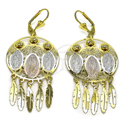 Aretes de Oro Laminado 02.331.0080 por Mayoreo, vista principal del producto