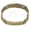 Stainless Steel Solid Bracelet, Polished, Steel Finish, 03.114.0306.3.09
