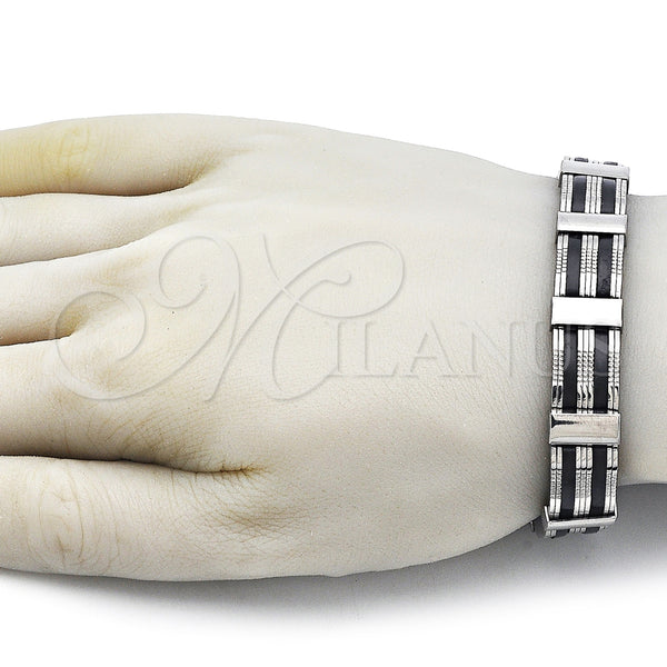 Gold Filled Bracelet — Solid Bracelet Polished 03. Thickness 9 Inches Length — alternate product view — SKU 162062 | Oro Laminado brazalete — sólido Bracelet pulido 03. Thickness 9 Inches Length — SKU 162062