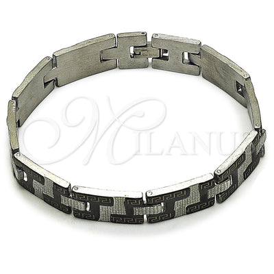 Stainless Steel Greek Key Bracelet 5.247.010.4.09 for wholesale, main product view