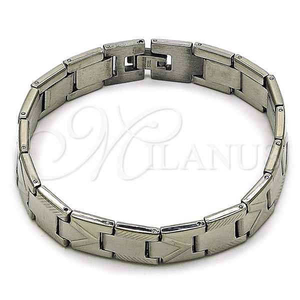 Stainless Steel Bracelet — Solid Bracelet Arrow Design Polished 03. 13 MM — main product view — SKU 162067 | Acero Inoxidable brazalete — sólido Bracelet Arrow diseño pulido 03. 13 MM — SKU 162067