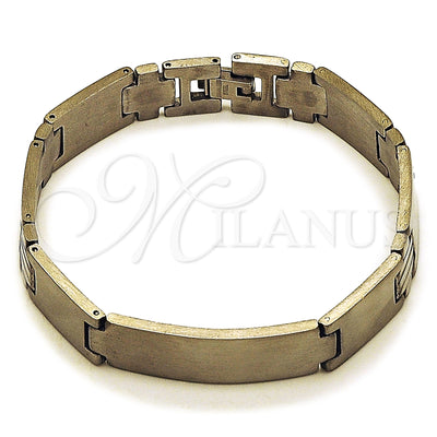 Stainless Steel Cross Bracelet 03.114.0385.3.08 for wholesale, main product view
