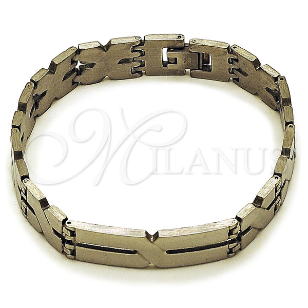 Stainless Steel Bracelet — Solid Bracelet Polished 03. 12 MM Thickness 8 — main product view — SKU 162073 | Acero Inoxidable brazalete — sólido Bracelet pulido 03. 12 MM Thickness 8 — SKU 162073