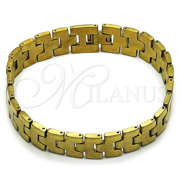 Stainless Steel Bracelet — Solid Bracelet Polished 03. Thickness 8 Inches Length — main product view — SKU 162076 | Acero Inoxidable brazalete — sólido Bracelet pulido 03. Thickness 8 Inches Length — SKU 162076
