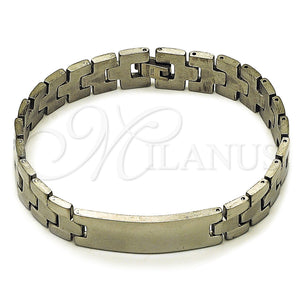 Stainless Steel Bracelet — Solid Bracelet Polished 03. Thickness 8 Inches Length — main product view — SKU 162077 | Acero Inoxidable brazalete — sólido Bracelet pulido 03. Thickness 8 Inches Length — SKU 162077