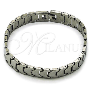Stainless Steel Bracelet — Solid Bracelet Polished 03. 12 MM Thickness 8 — main product view — SKU 162079 | Acero Inoxidable brazalete — sólido Bracelet pulido 03. 12 MM Thickness 8 — SKU 162079