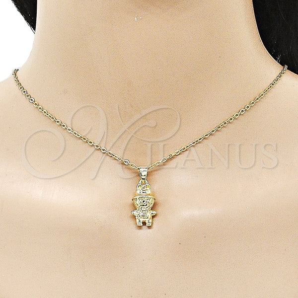 Gold Filled Pendant — Fancy Pendant Polished 05. — alternate product view — SKU 162102 | Oro Laminado dije — elegante Pendant pulido 05. — SKU 162102