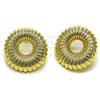 Gold Filled Ring — Stud Earring Polished 02. — alternate product view — SKU 162114 | Oro Laminado anillo — Stud Earring pulido 02. — SKU 162114