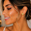 Gold Filled Ring — Stud Earring Diamond Cutting 02. — alternate product view — SKU 162126 | Oro Laminado anillo — Stud Earring Diamond Cutting 02. — SKU 162126