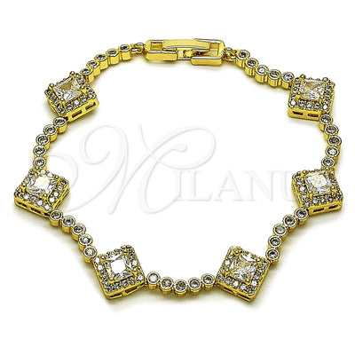 Pulsera de Oro Laminado 03.266.0035.08 por Mayoreo, vista principal del producto