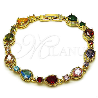 Gold-Filled Teardrop Bracelet 03.266.0049.08 — main product image — SKU 162205 | Pulsera de Oro Laminado 03.266.0049.08 — imagen principal del producto — SKU 162205