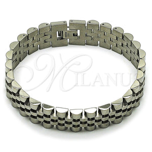 Stainless Steel Bracelet — Solid Bracelet Polished 03. 15 MM Thickness 9 — main product view — SKU 162221 | Acero Inoxidable brazalete — sólido Bracelet pulido 03. 15 MM Thickness 9 — SKU 162221