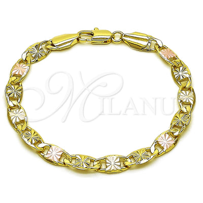 Dorado Oro Laminado Pulsera, vista principal del producto por Mayoreo, vista principal del producto