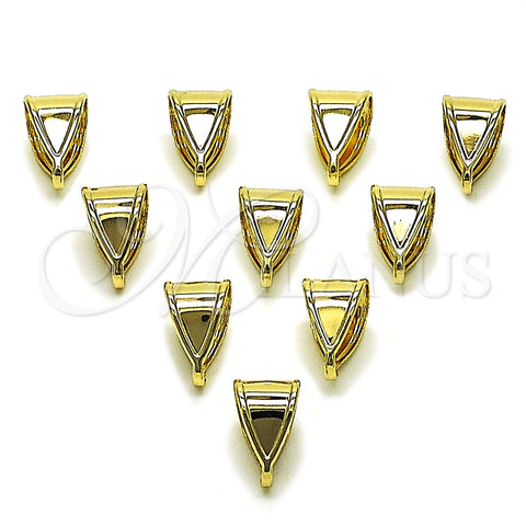 Oro Laminado Bail, Gold Filled Style Polished, Golden Finish, 12.202.0001