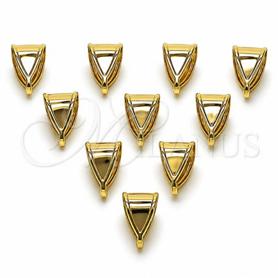 Oro Laminado Bail, Gold Filled Style Polished, Golden Finish, 12.202.0001