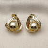 Gold Filled Ring — Stud Earring Ball Design Polished 02. — alternate product view — SKU 162427 | Oro Laminado anillo — Stud Earring Ball diseño pulido 02. — SKU 162427