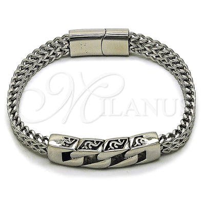 Pulsera de Acero Inoxidable 03.439.0011.09 por Mayoreo, vista principal del producto