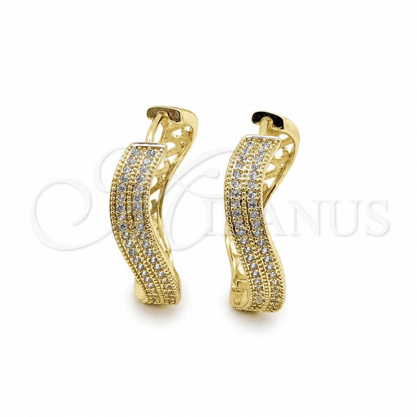 Dorado Oro Laminado Aretes, vista principal del producto por Mayoreo, vista principal del producto