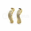 Dorado Oro Laminado Aretes, vista principal del producto por Mayoreo, vista principal del producto