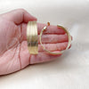 Oro Laminado Large Hoop, Gold Filled Style Polished, Golden Finish, 02.213.0879.50
